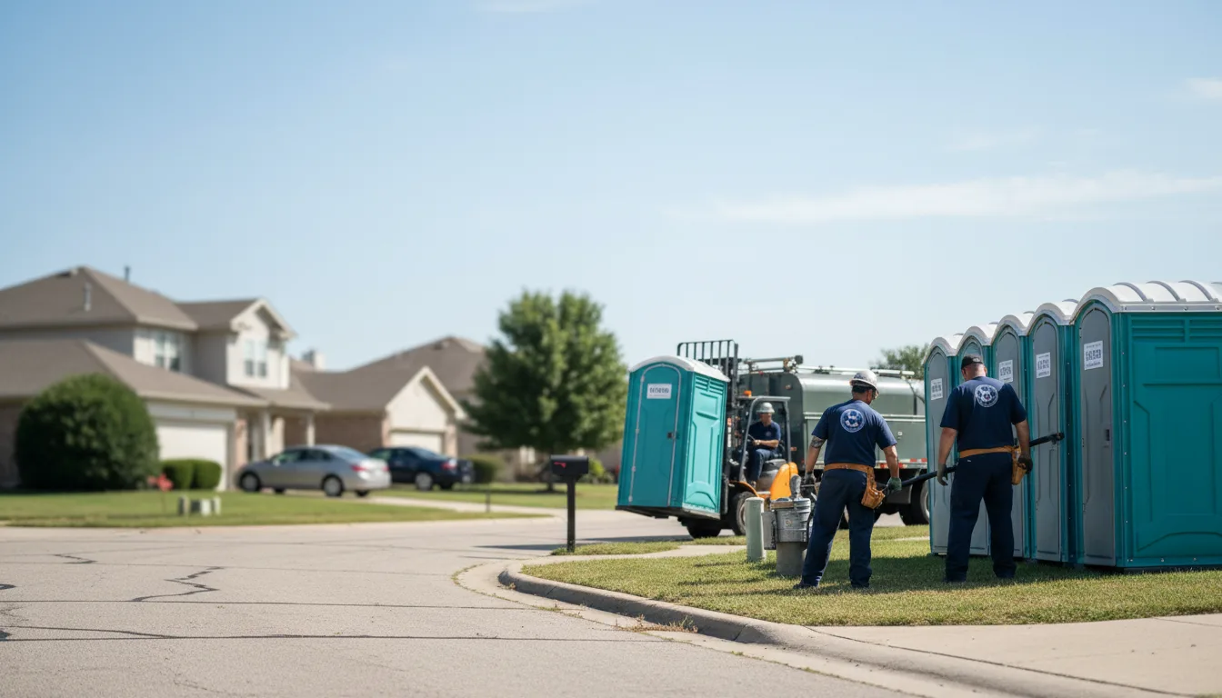 Porta Potty Rental in Goodrich, TX near me